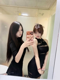 【沈阳】姐妹花玩叠罗汉真爽